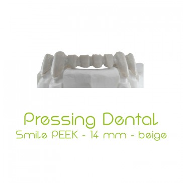Pressing Dental Smile PEEK 14mm - Beige