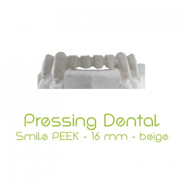 Pressing Dental Smile PEEK 16mm - Beige