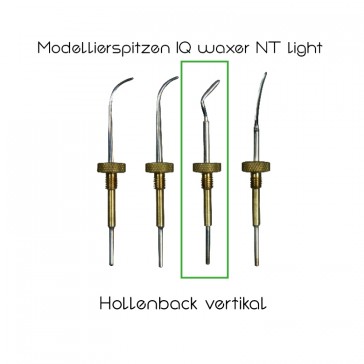Yeti Modellierspitzen IQ-waxer NT light Hollenback vertikal