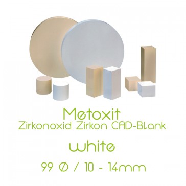 Metoxid Zirkon CAM-Blank D 99 - white