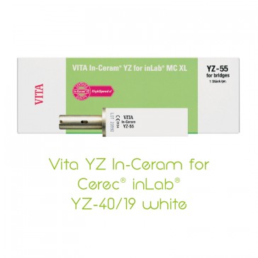 Vita YZ In-Ceram for Cerec® inLab® YZ-40/19 white