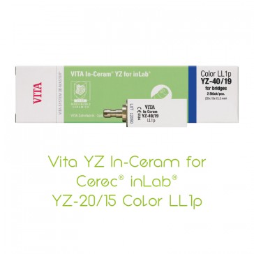 Vita YZ In-Ceram for Cerec® inLab® YZ-20/15-LL1p