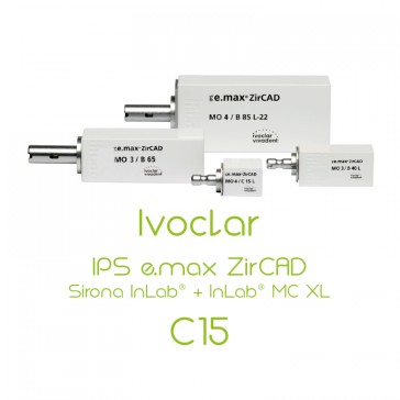 Ivoclar IPS e.max ZirCAD Sirona InLab® + InLab® MC XL - C15