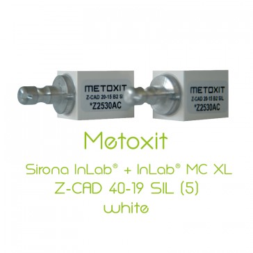 Metoxit Sirona InLab® + InLab® MC XL Z-CAD 40-19 SIL (5) 