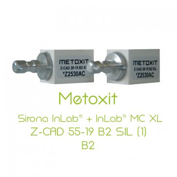 Metoxit Sirona InLab® + InLab® MC XL Z-CAD 55-19 B2 SIL (1)