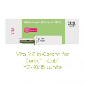 Vita YZ In-Ceram for Cerec® inLab® YZ-40/15 white