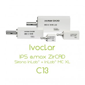 Ivoclar IPS e.max ZirCAD Sirona InLab® + InLab® MC XL - C13