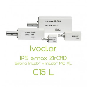 Ivoclar IPS e.max ZirCAD Sirona InLab® + InLab® MC XL - C15L